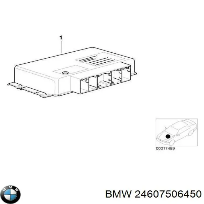  BMW 24607506450 ціна, від 49.24 USD