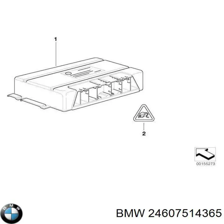 24607514365 BMW модуль (ебу АКПП електронний)