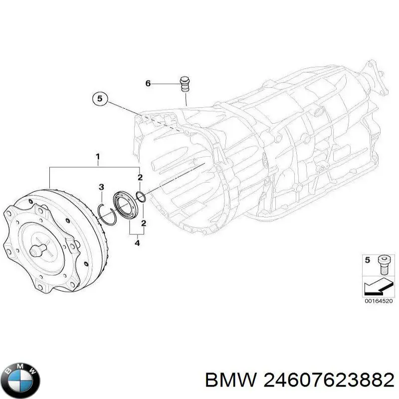 Купити 24607623882 BMW 