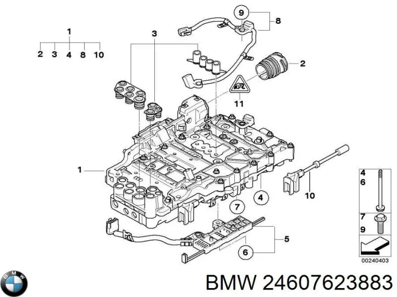 BMW 24607623883 ціна, від 507.90 USD