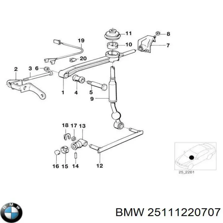 25111220707 BMW 