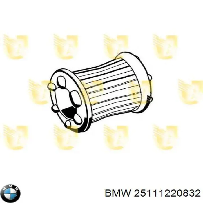 25111220832 BMW втулка механізму перемикання передач, куліси