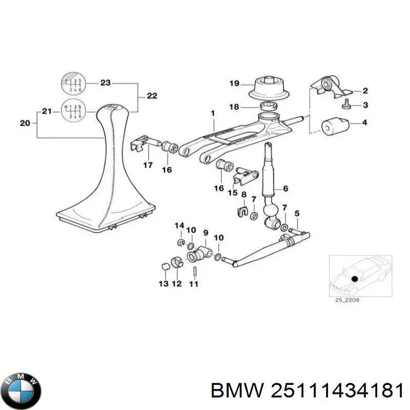 25111434181 BMW 