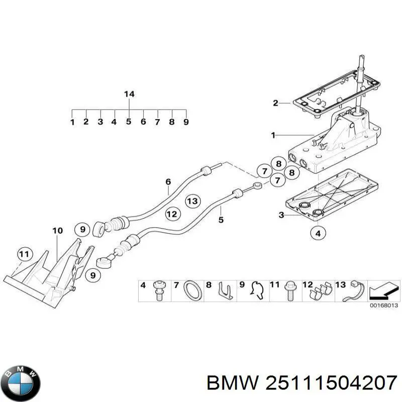  BMW 25111504207 ціна, від 131.06 USD