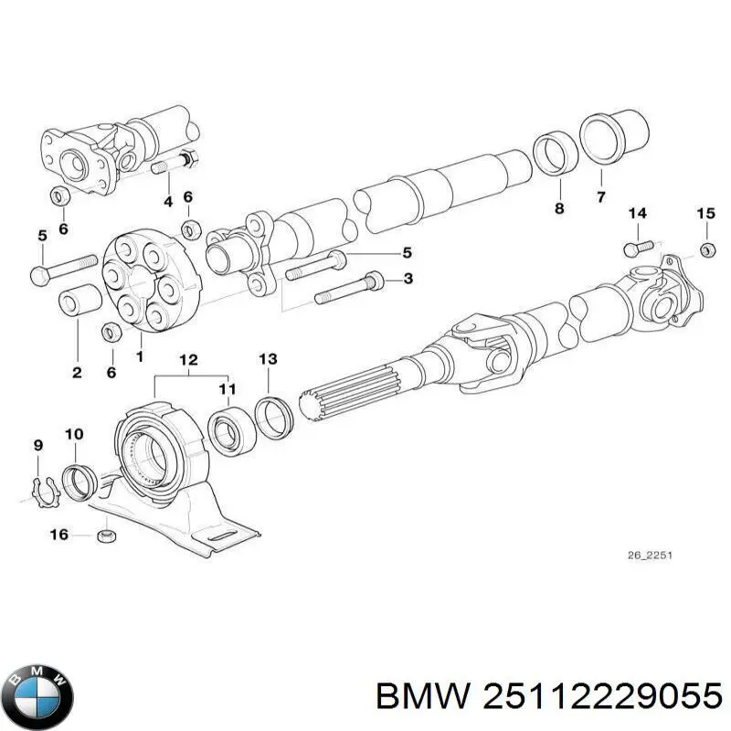  25112229055 BMW