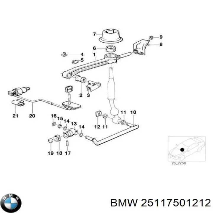 25117501212 BMW 