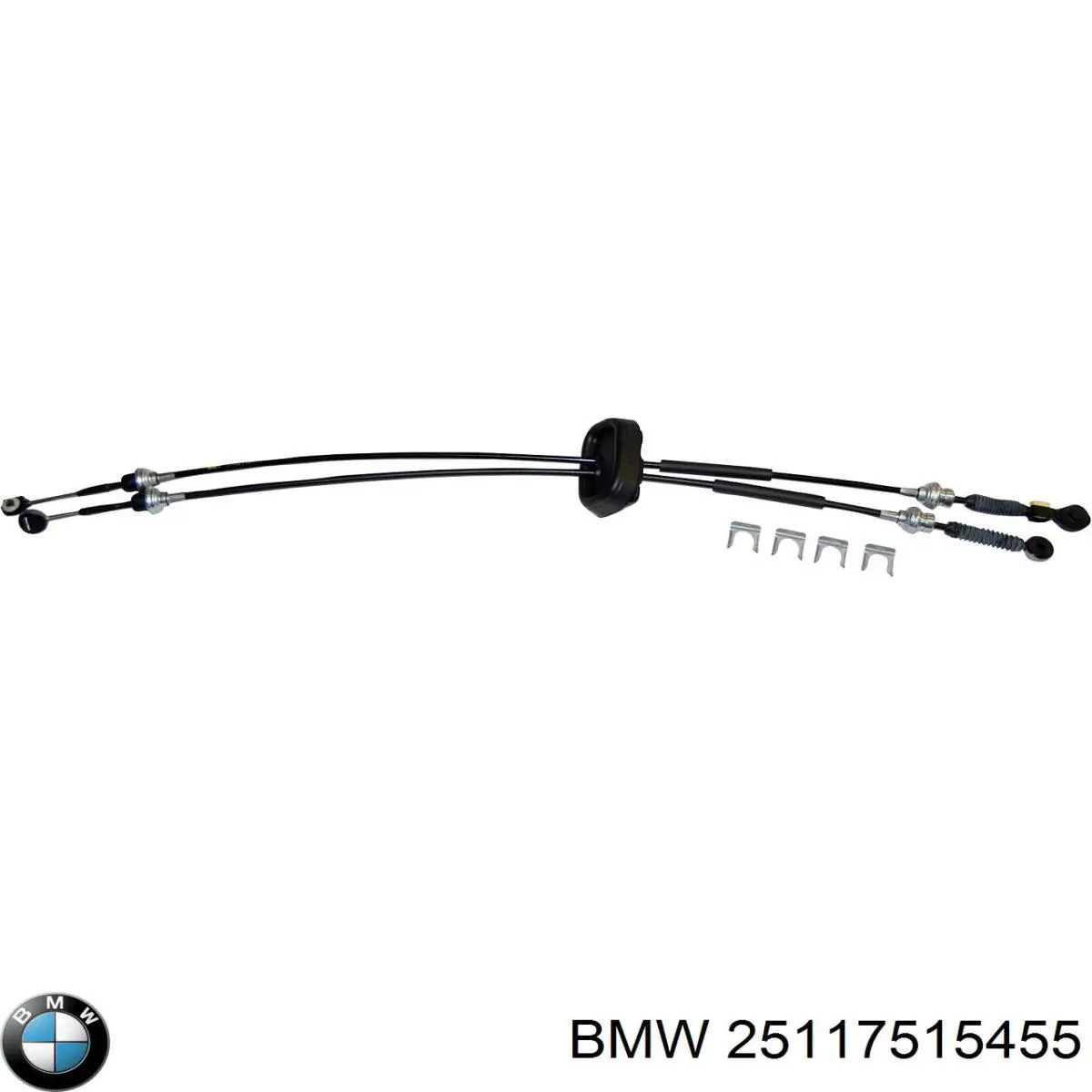 Трос перемикання передач, вибору передачі BMW 25117515455 ціна, від 157.24 USD