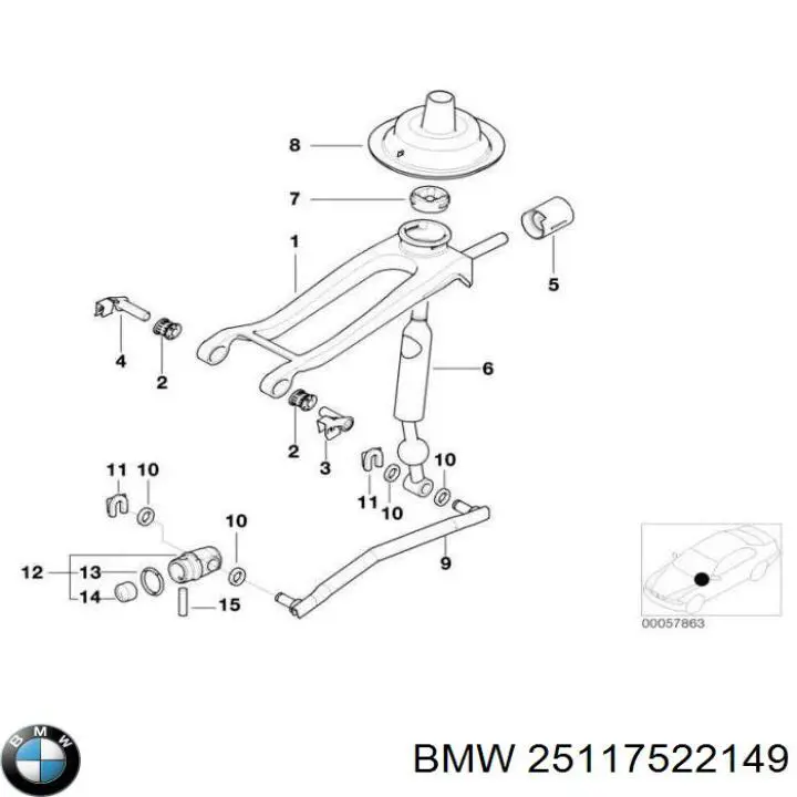  25111434308 BMW