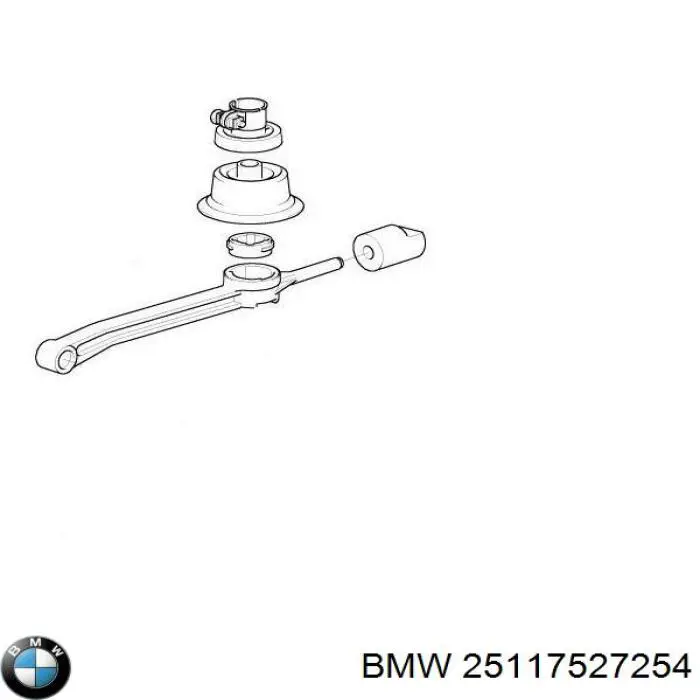 Ручка КПП 25117527254 BMW