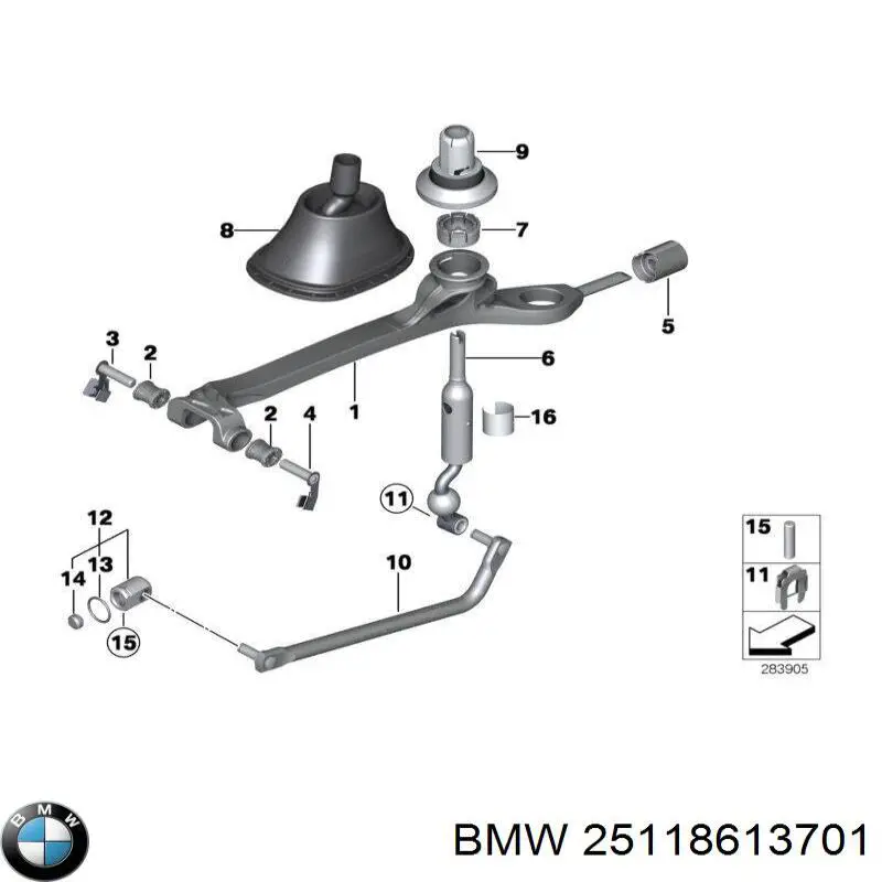 25118613701 BMW 