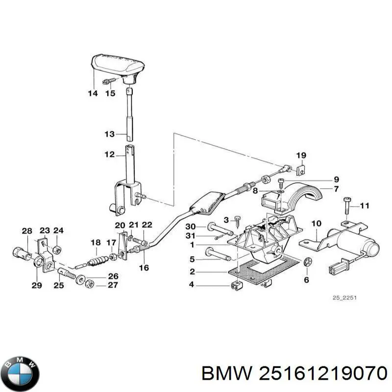 25161219070 BMW 