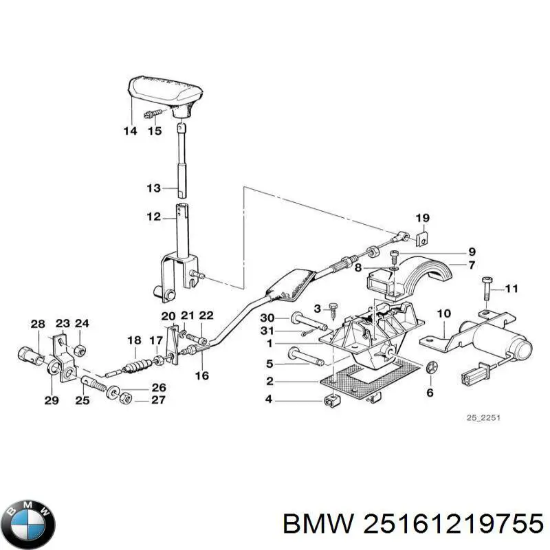 25161219755 BMW 