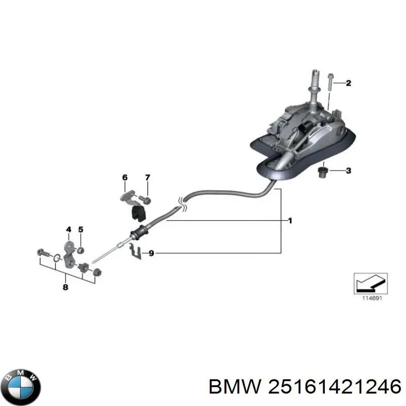  BMW 25161421246 ціна, від 383.14 USD