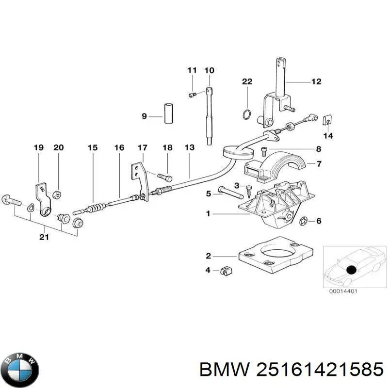 25161421585 BMW 
