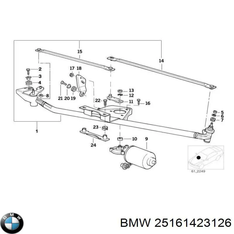  25161423126 BMW