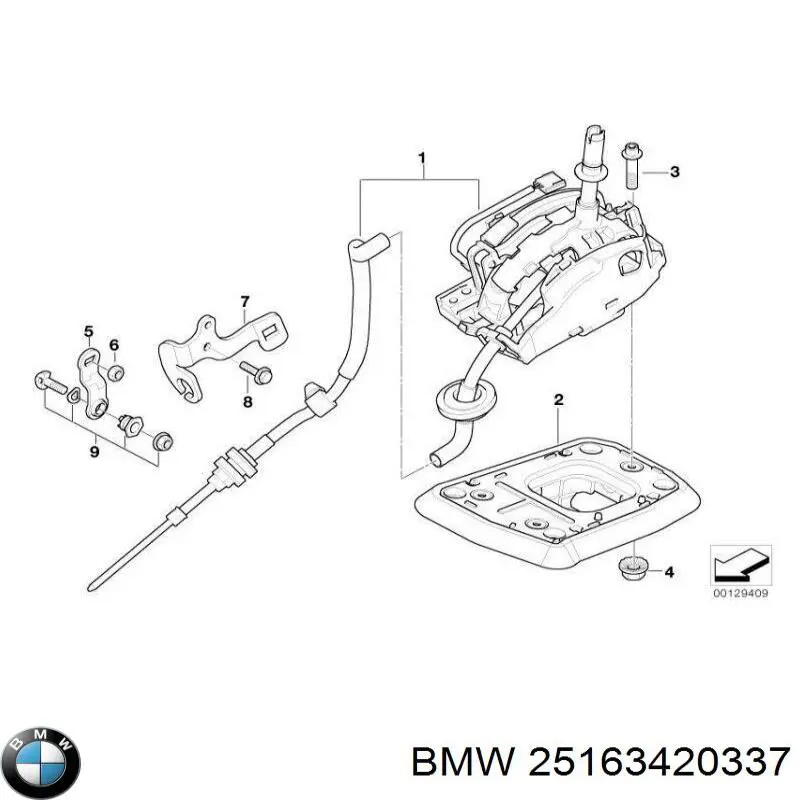 25163420337 BMW Куліса КПП