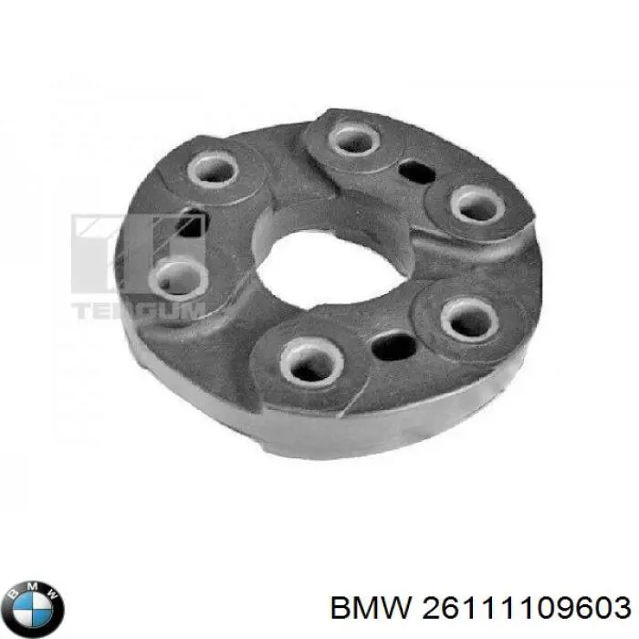 26111109603 BMW муфта кардана еластична, передня