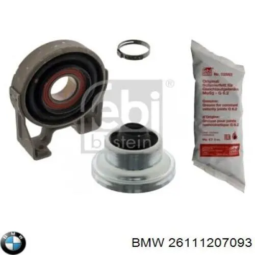 Втулка карданного валу, центруюча BMW 26111207093 ціна, від 8.87 USD