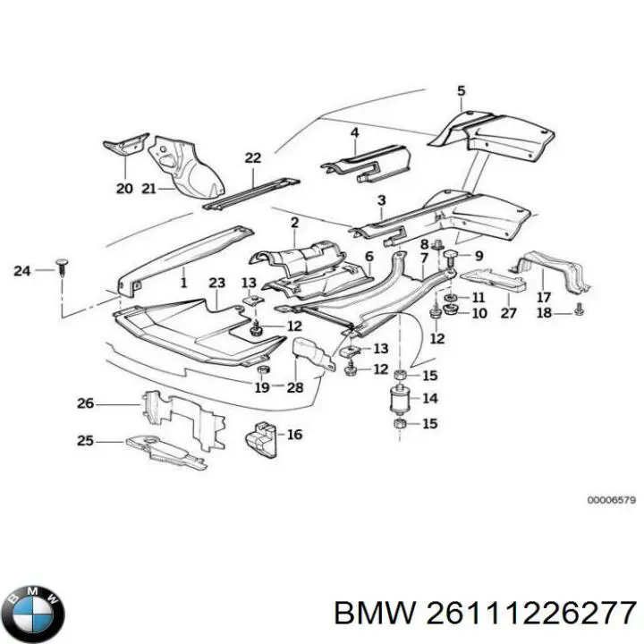 Вал карданний задній, у зборі BMW 26111226277 ціна, від 1163.51 USD
