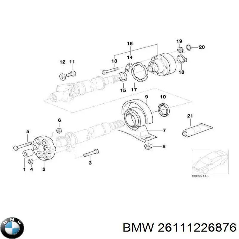 26111226876 BMW 