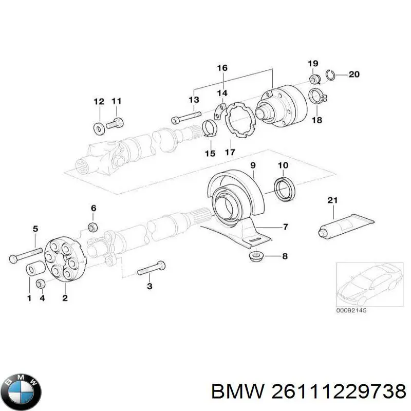26111229738 BMW 