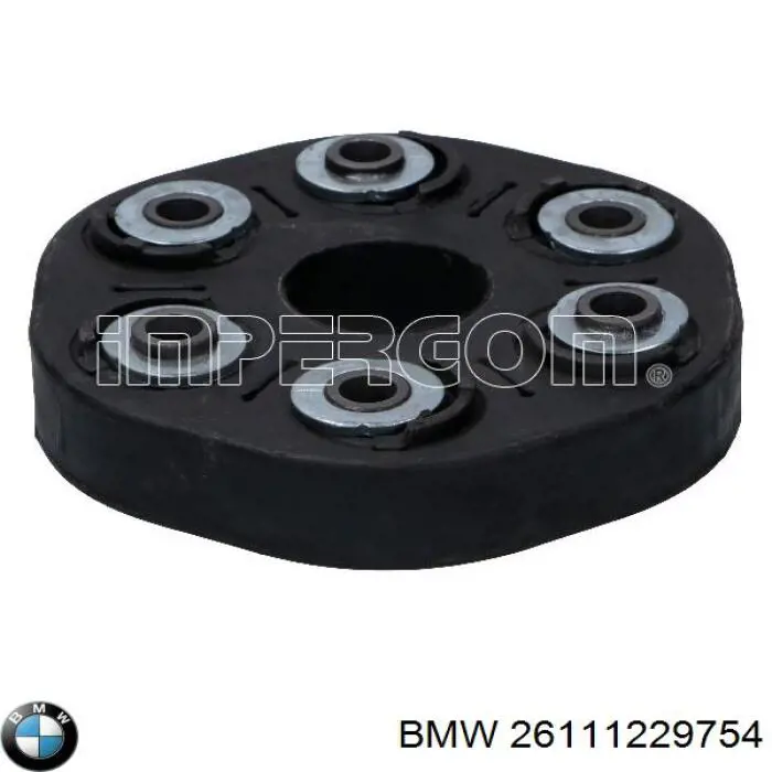 26111229754 BMW Гумова пружна муфта кардана передня