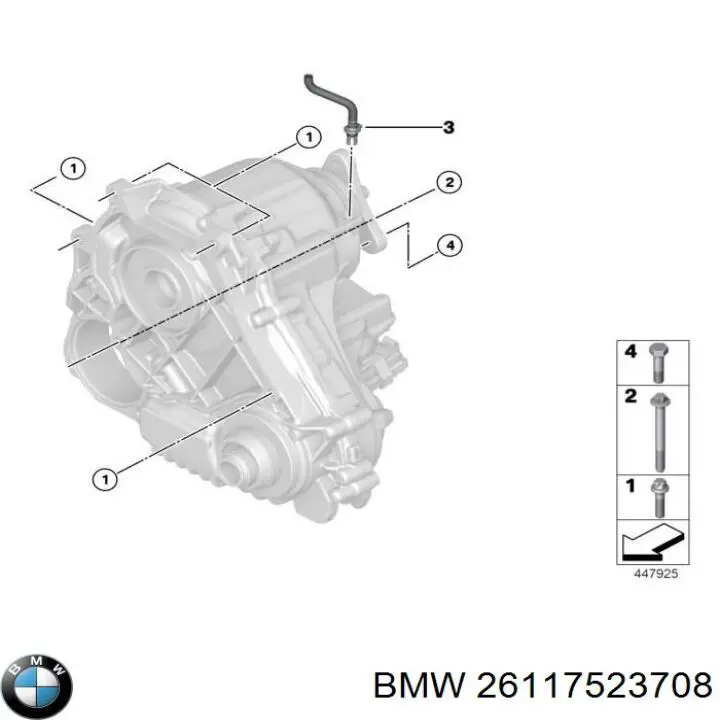 Купити 26117523708 BMW 