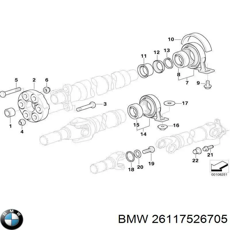 Болт головки блока циліндрів, ГБЦ BMW 26117526705 ціна, від 6.93 USD