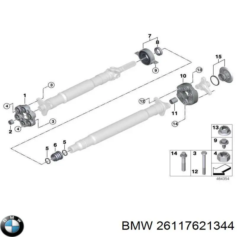 26117621344 BMW 