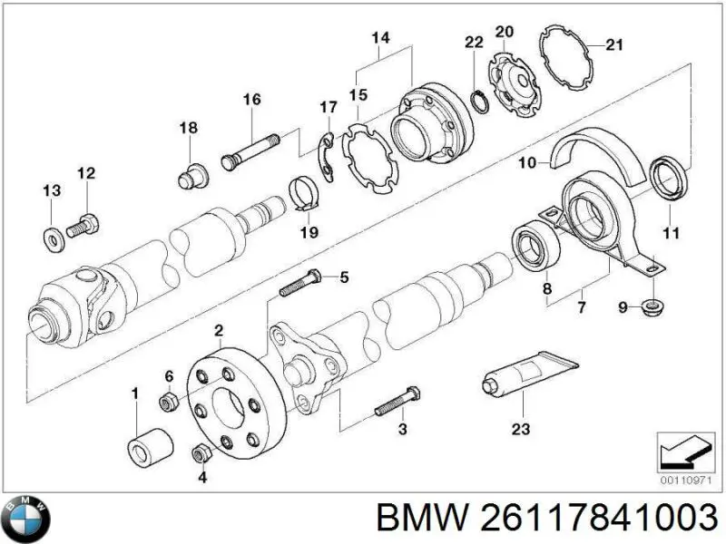  BMW 26117841003 ціна, від 341.85 USD