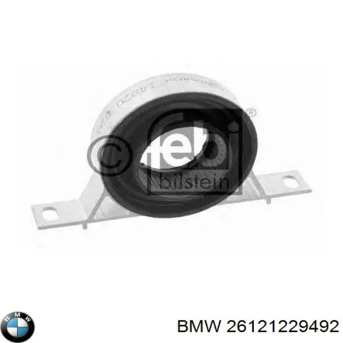Підвісний підшипник карданного валу BMW 26121229492 ціна, від 14.70 USD