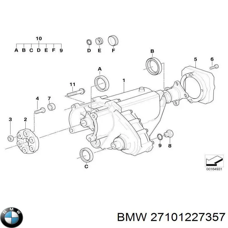 27101227357 BMW 
