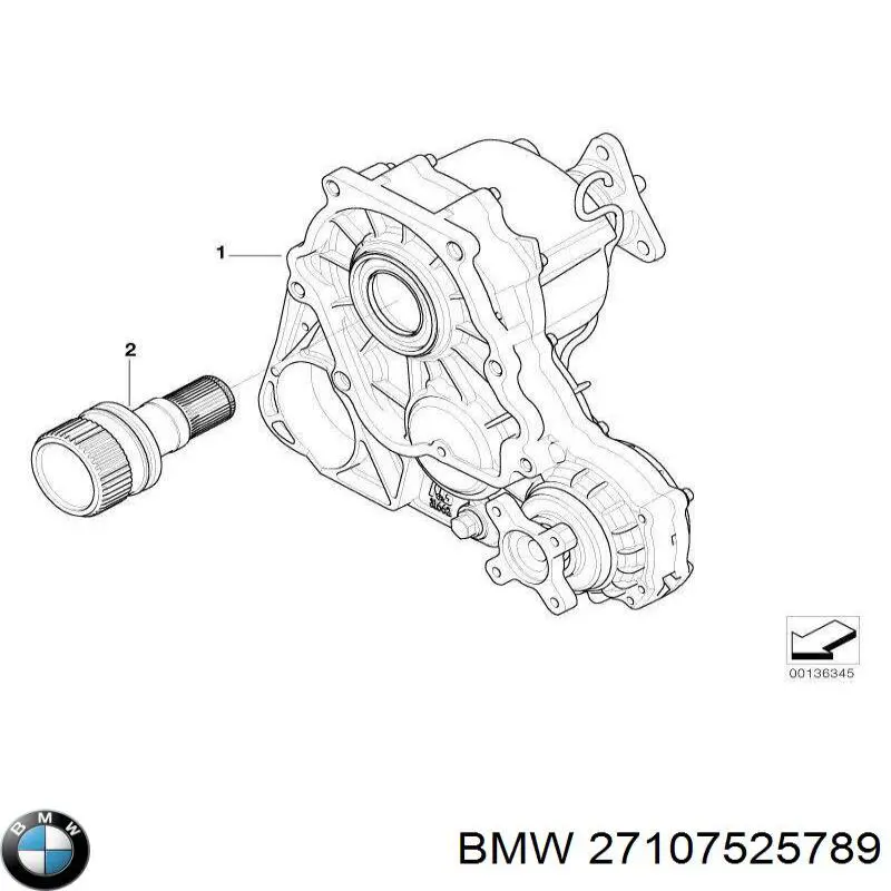 27107525789 BMW 