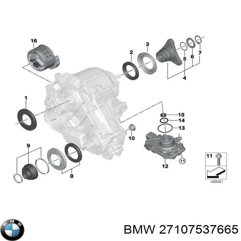  BMW 27107537665 ціна, від 11.15 USD