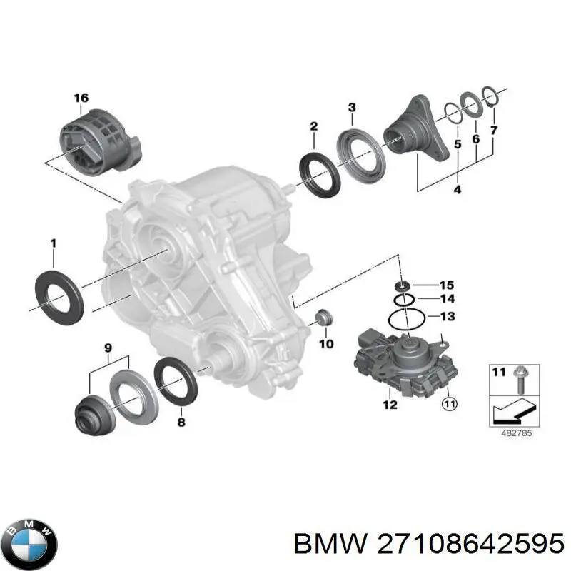 Купити 27109485005 BMW 