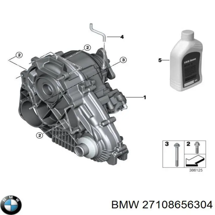 Купити 27108656304 BMW Шланг для видалення повітря