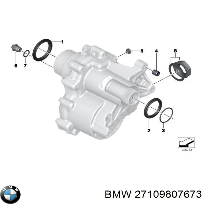 27109807673 BMW 