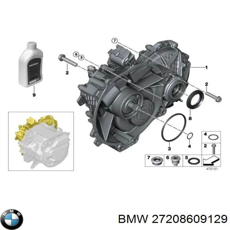 27208609129 BMW 