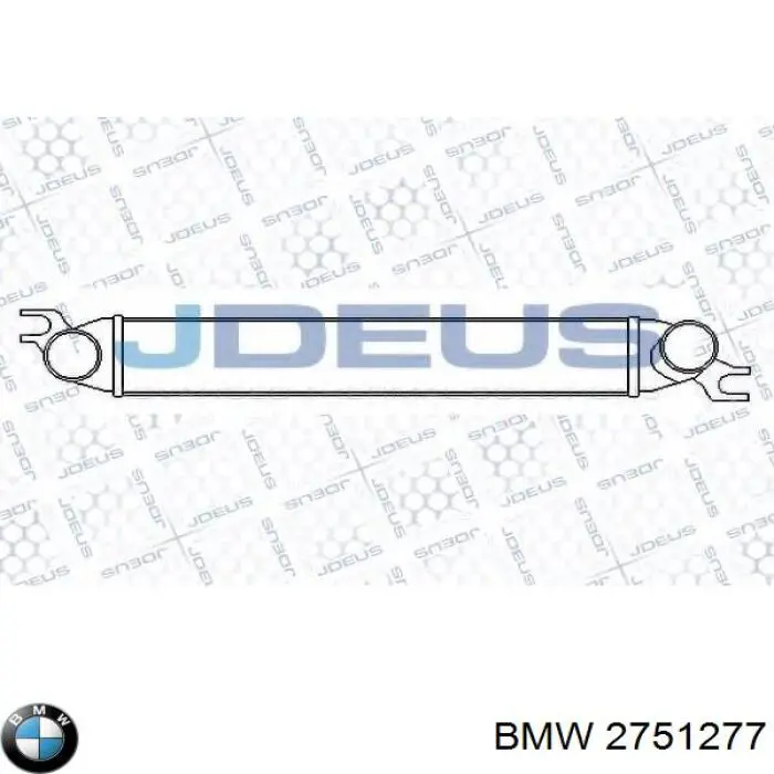 2751277 BMW Охолоджувач наддувочного повітря