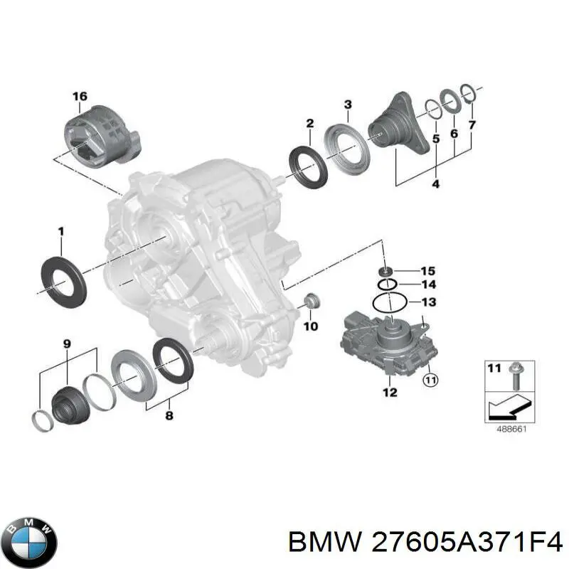 Трубка високого тиску маслорегулятора BMW 27605A371F4 ціна, від 1688.98 USD