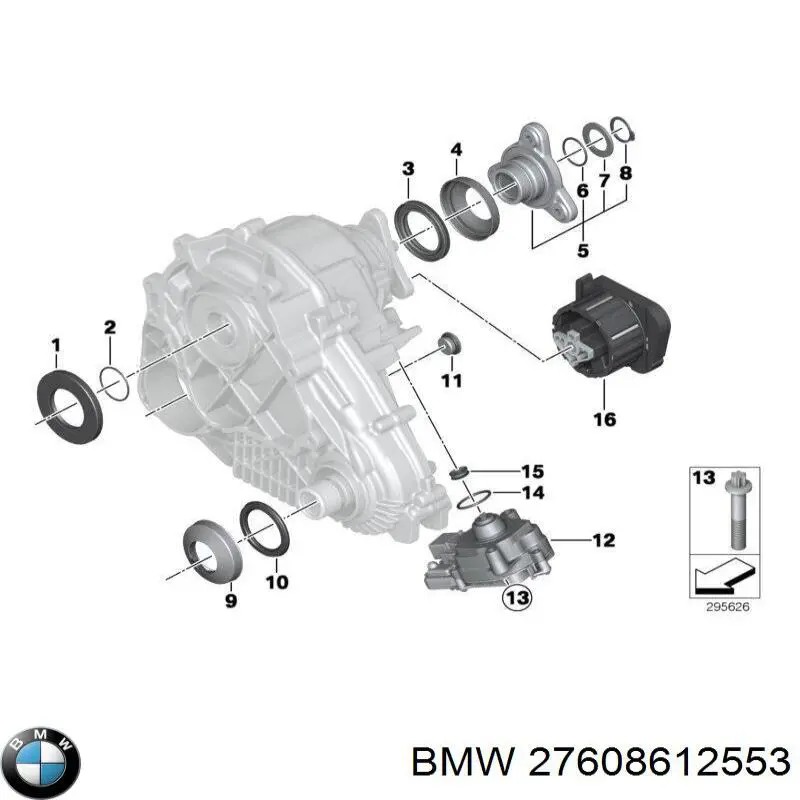 Модуль керування роздавальної коробкою 27608612553 BMW