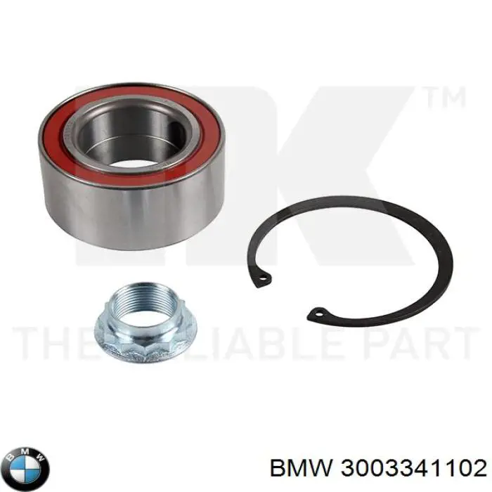 Підшипник задньої ступиці 3003341102 BMW