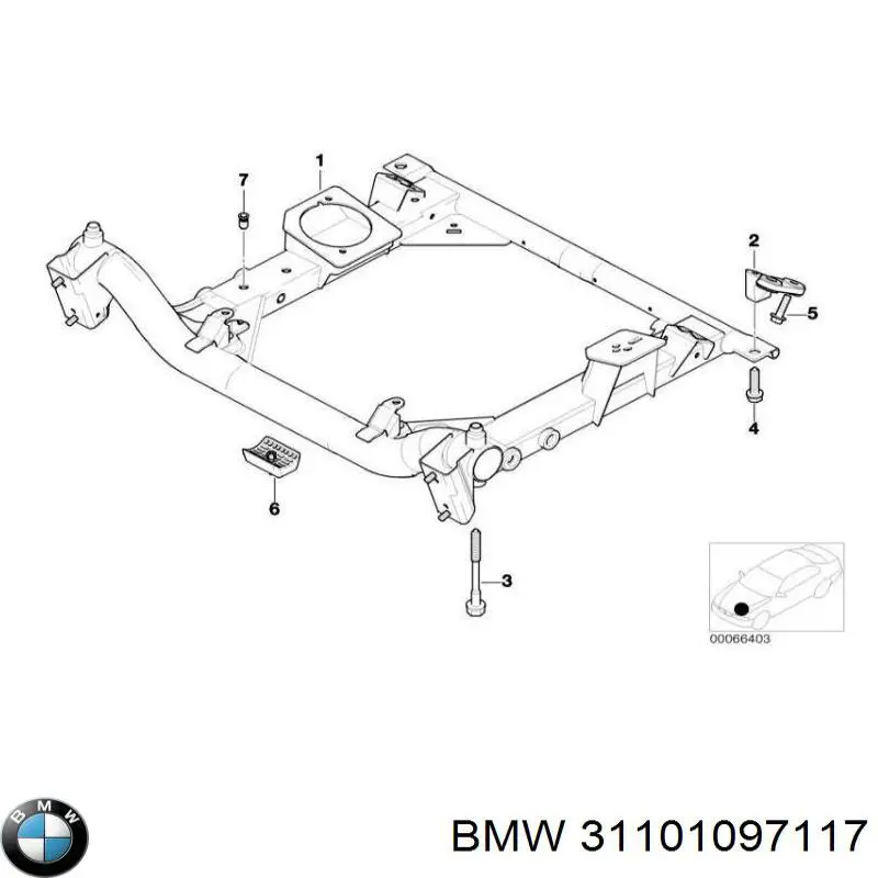  31101097117 BMW