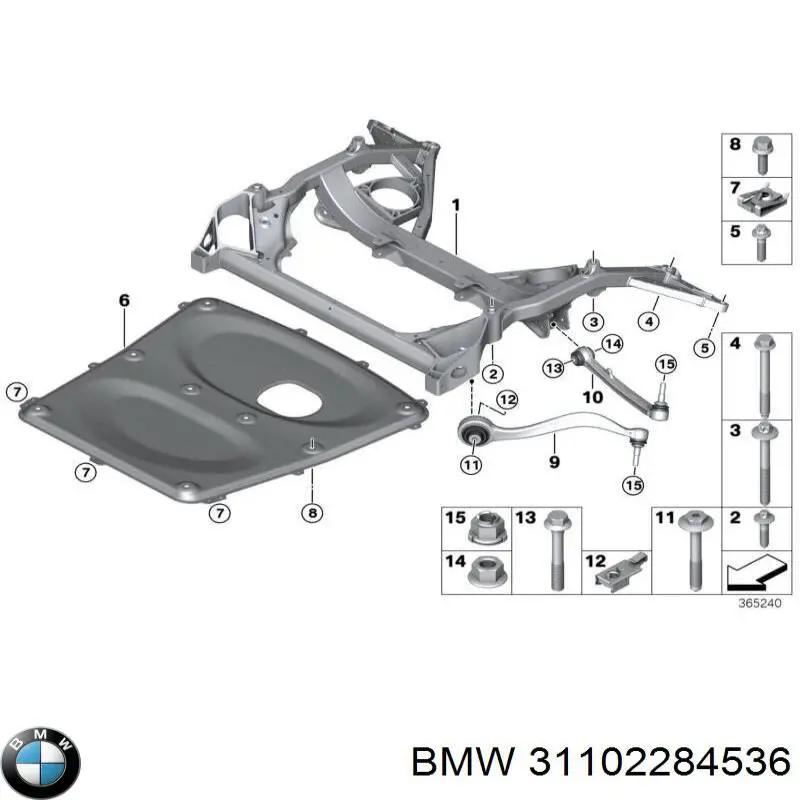 31102284536 BMW 
