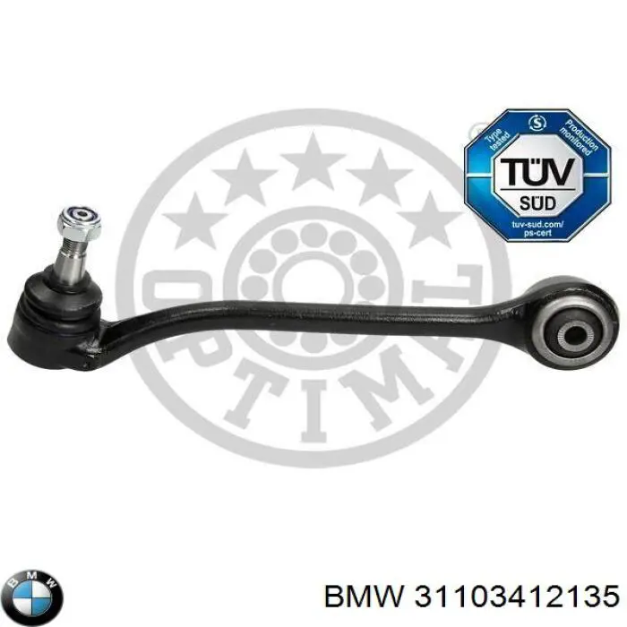 Важіль передній лівий BMW 31103412135 ціна, від 42.52 USD