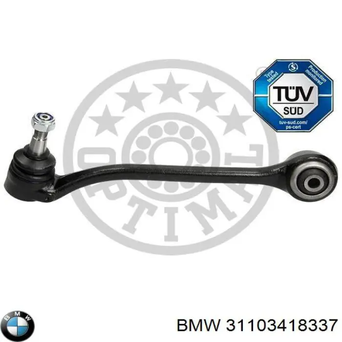 Важіль передній лівий BMW 31103418337 ціна, від 67.74 USD