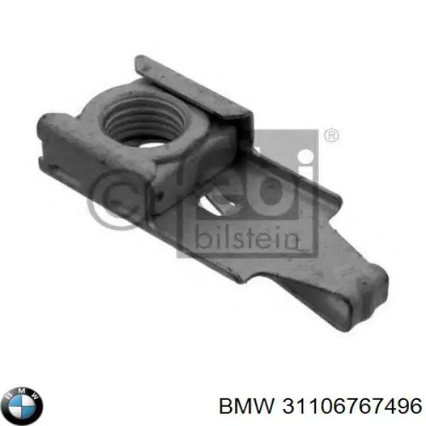 31106767496 BMW Гайка болта кріплення переднього важеля, нижнього