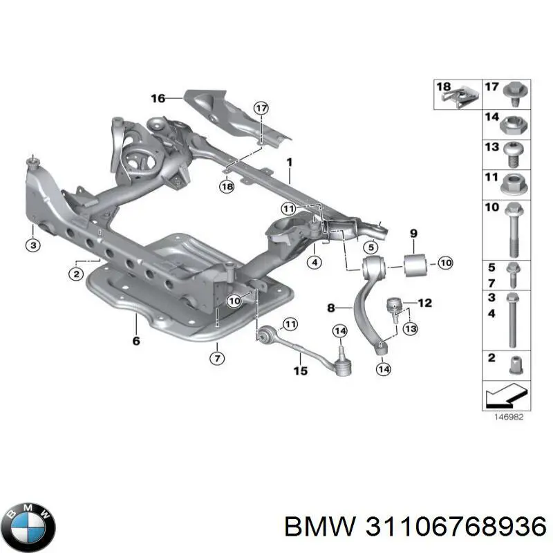 31106768936 BMW 