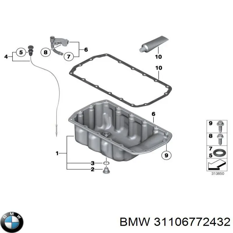 BMW 31106772432 ціна, від 6.35 USD