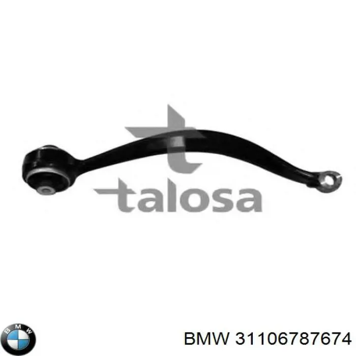 Правий важіль передній нижній підвіски BMW 31106787674